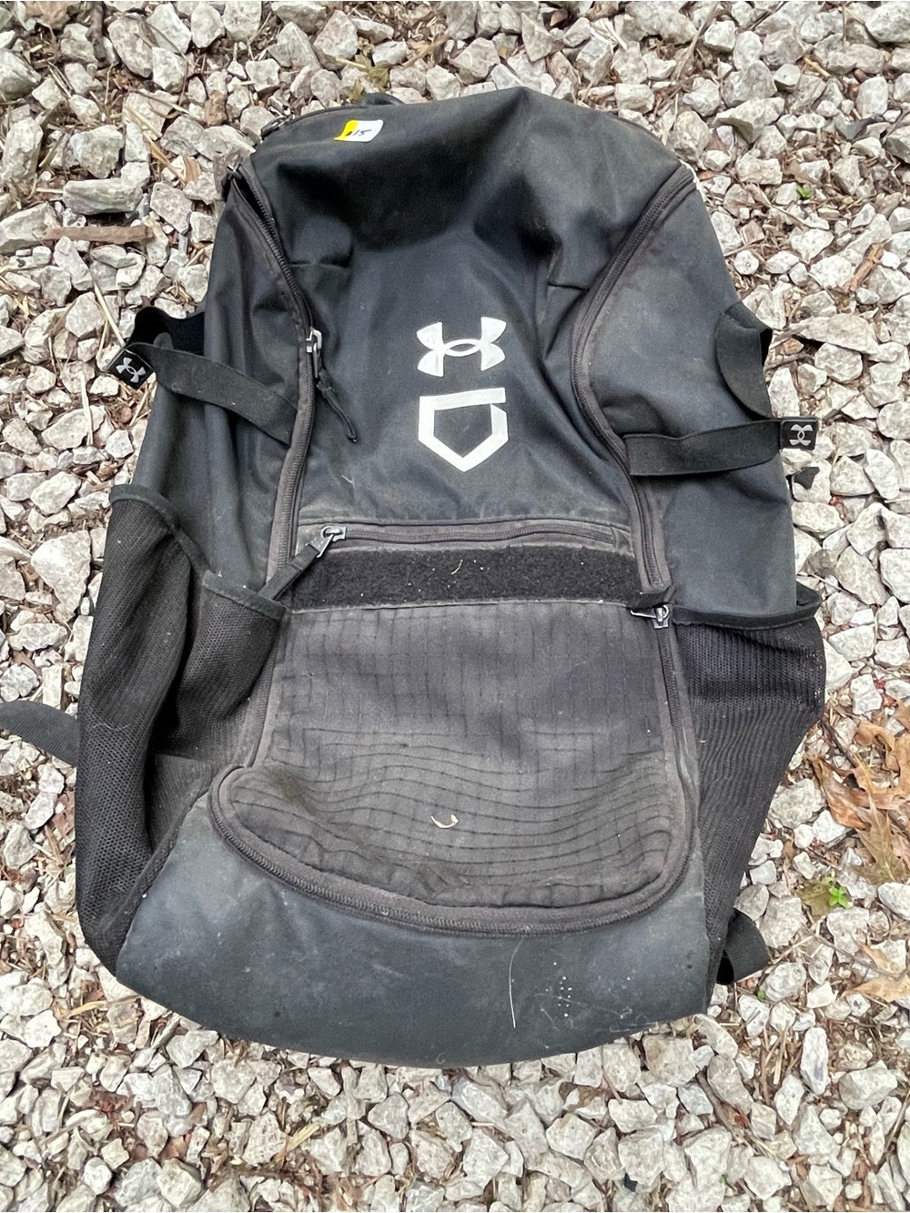 Under Armour Black & White Baseball Bag